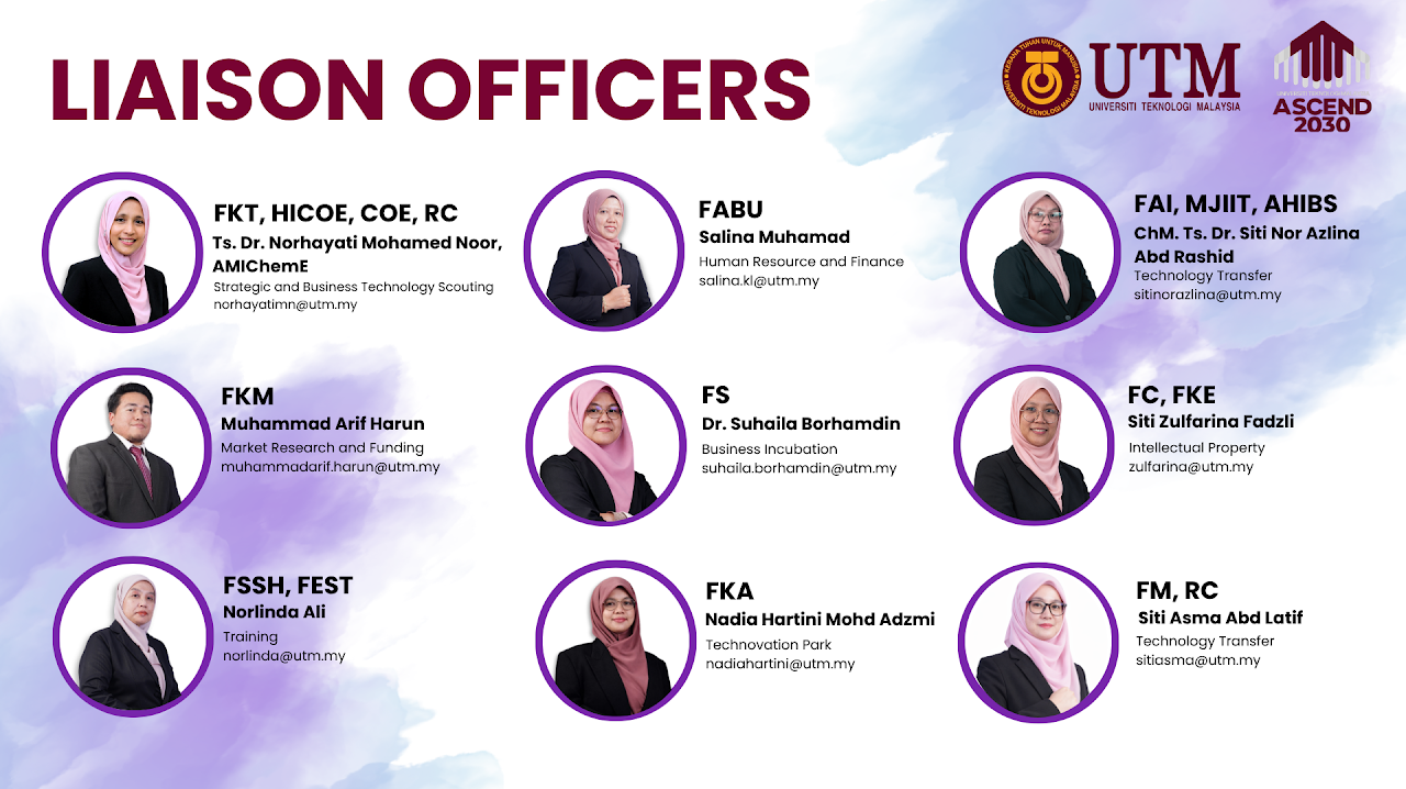 Liaison Officers ICC UTM