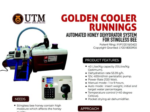 Golden Cooler Running Automated Dehydrator
