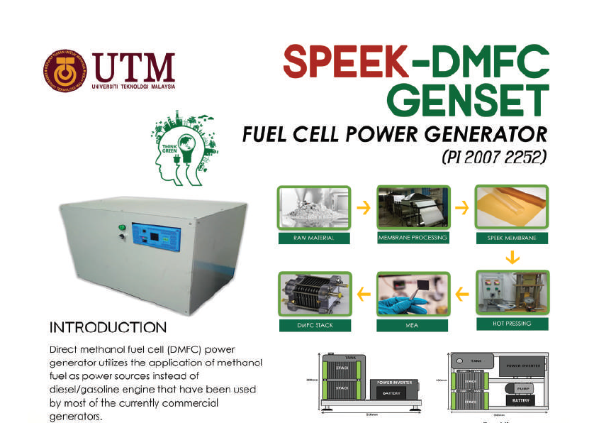 SPEEK-DMFC GENSET