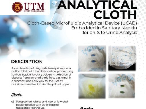 Cloth-Based Microfluidic Analytical Device (UCAD)