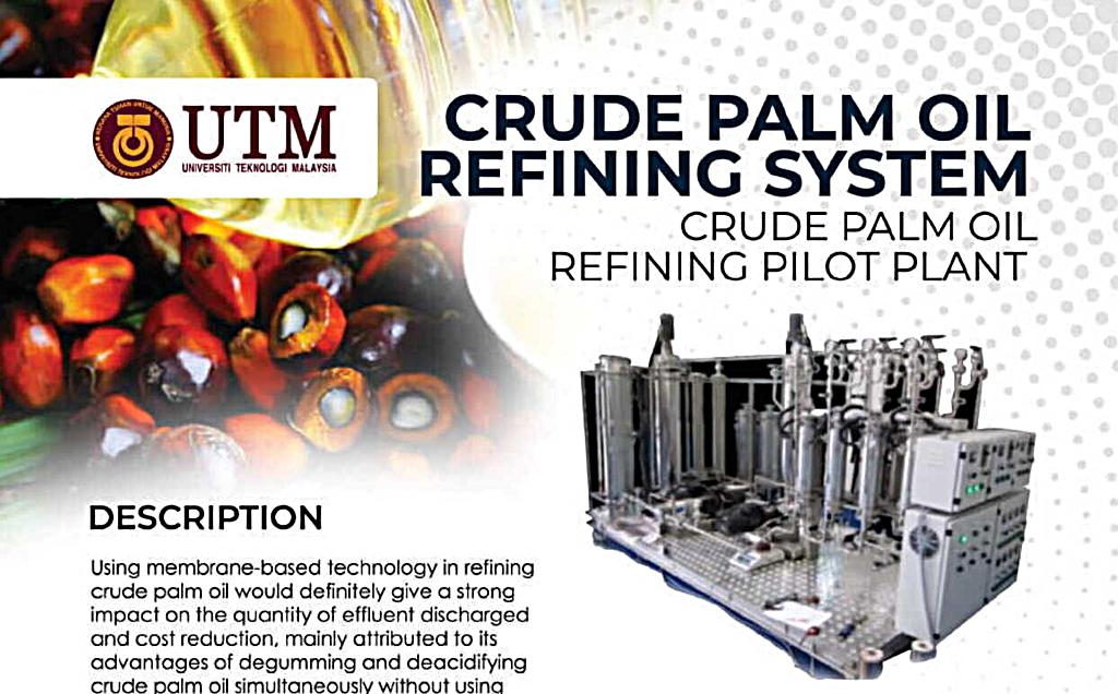 CRUDE PALM OIL REFINING SYSTEM