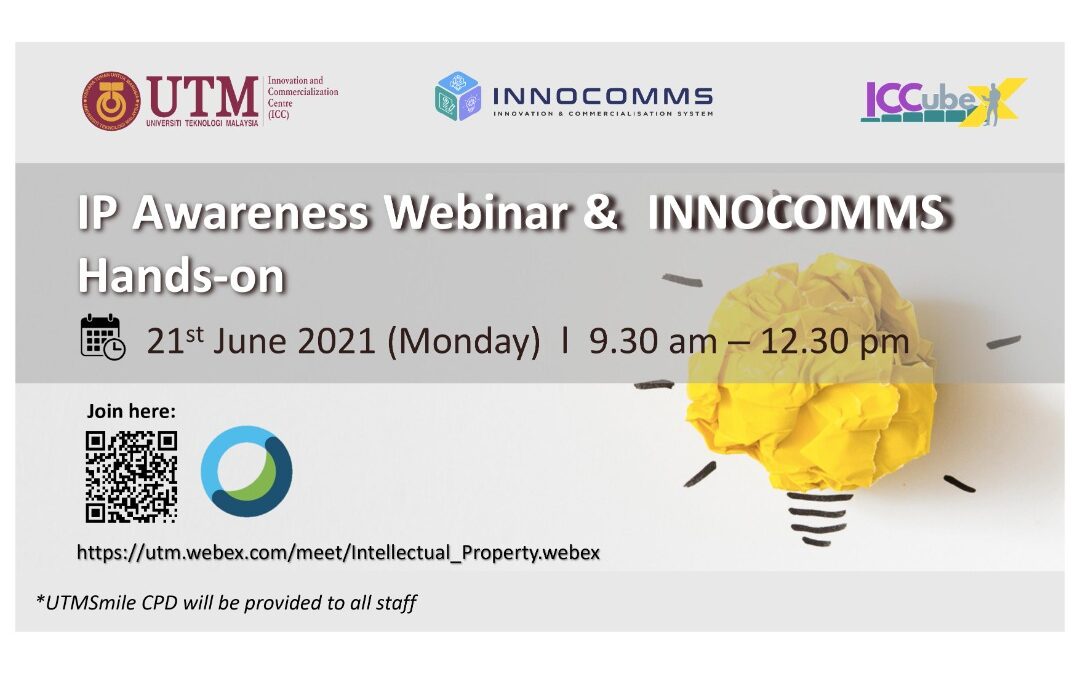 IP Awareness Webinar & INNOCOMMS Hands-on